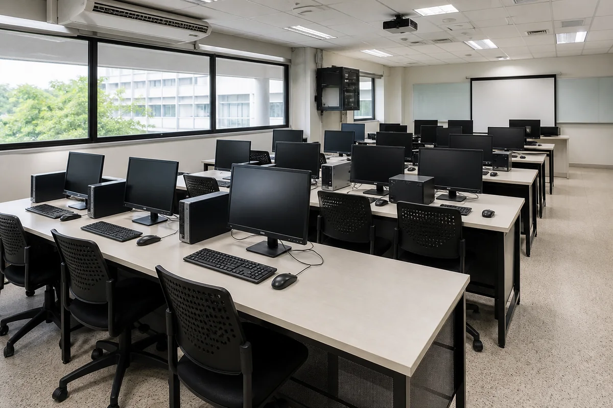 ห้องปฏิบัติการคอมพิวเตอร์สำหรับสถานศึกษา