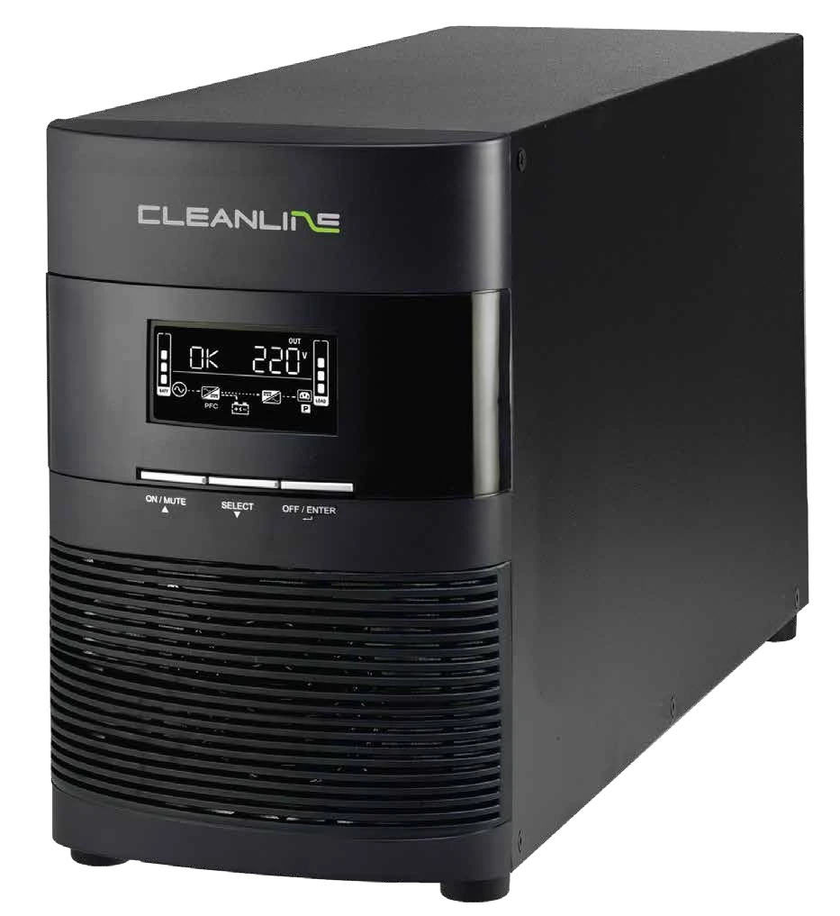 เครื่องสำรองไฟ CLEANLINE T Series รุ่น T-1000 B2 และ T-2000 B4 แบบ Tower