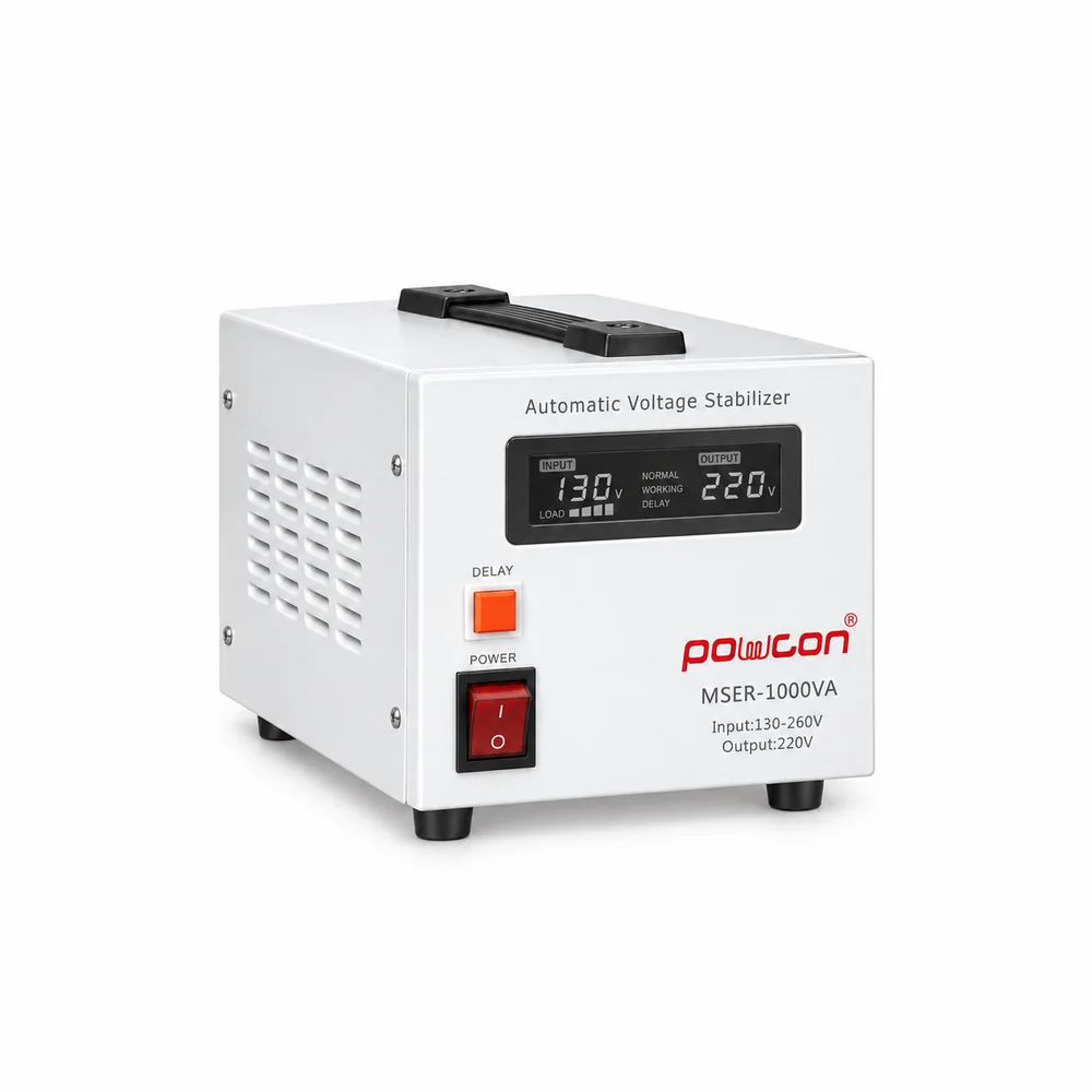 ภาพประกอบ POWCON MSER-1000VA ที่ผู้ใช้จัดเตรียม