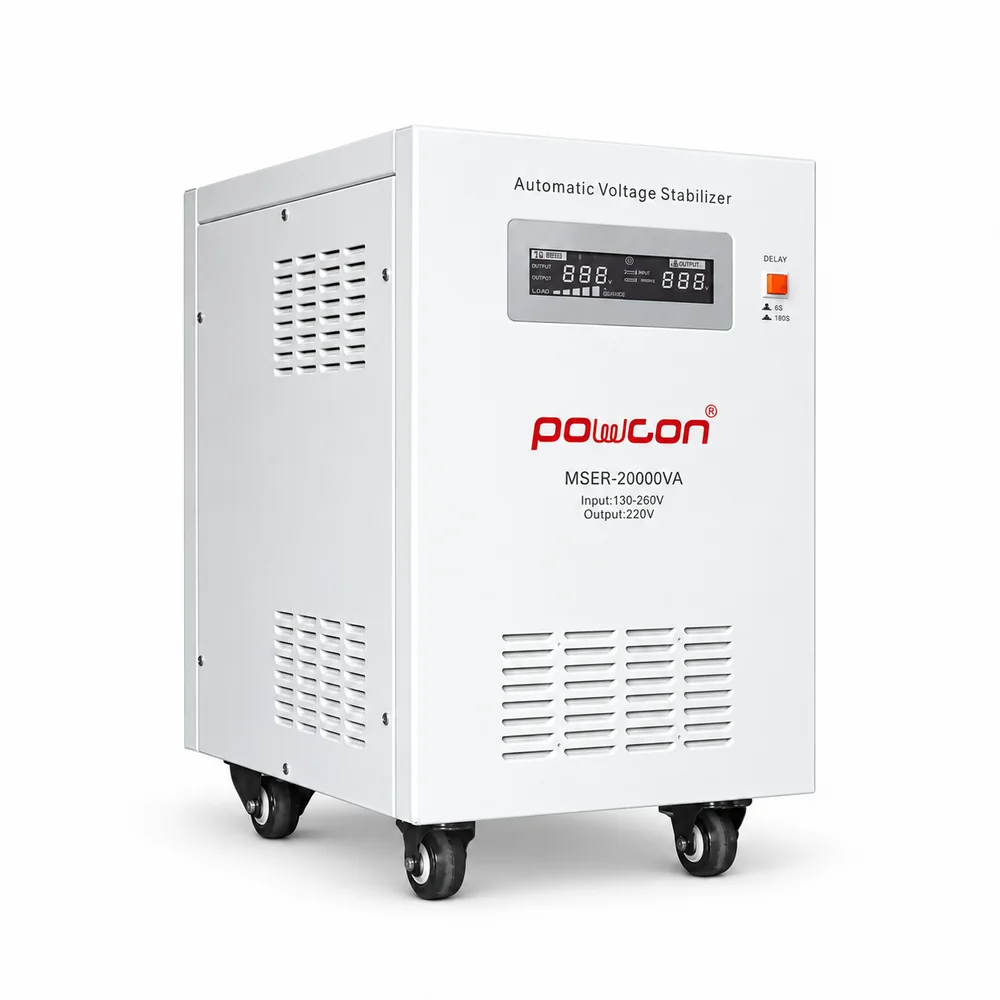 ภาพประกอบ POWCON MSER-20000VA ที่ผู้ใช้จัดเตรียม